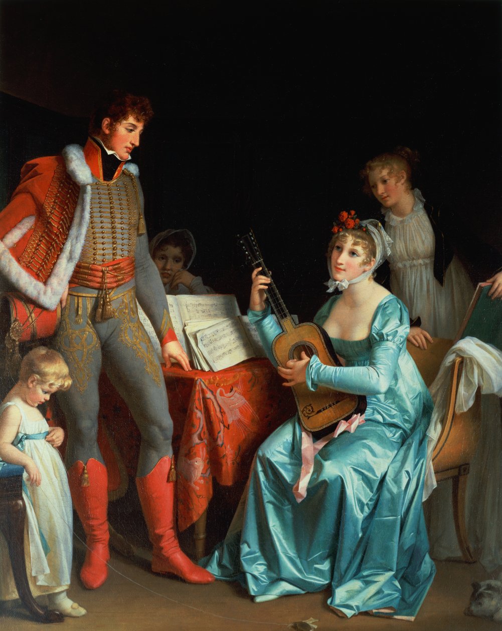 Die Herzogin Abrantes und General Junot von Marguerite Gerard