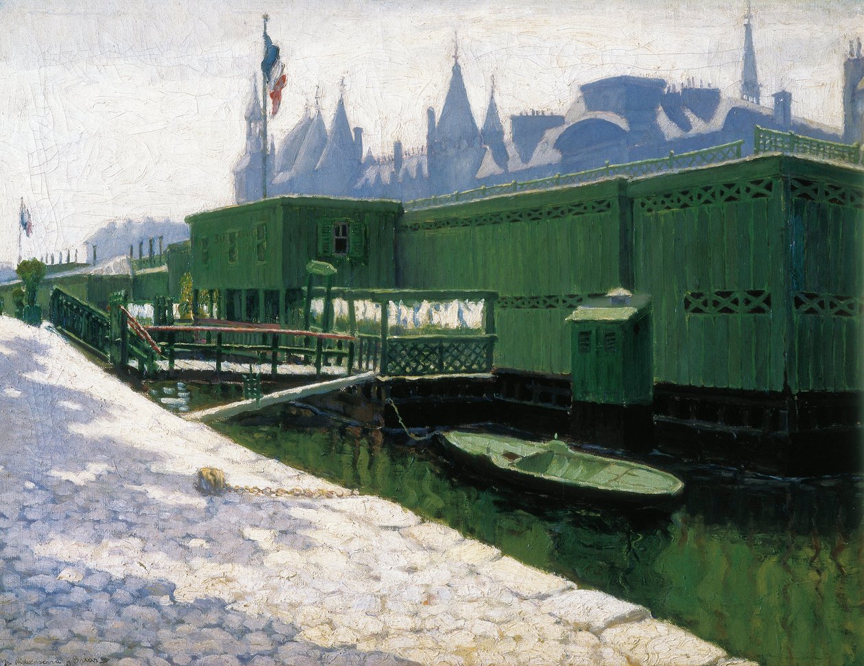 Grüne Bäder in Paris von Maria Pidelaserra Brias