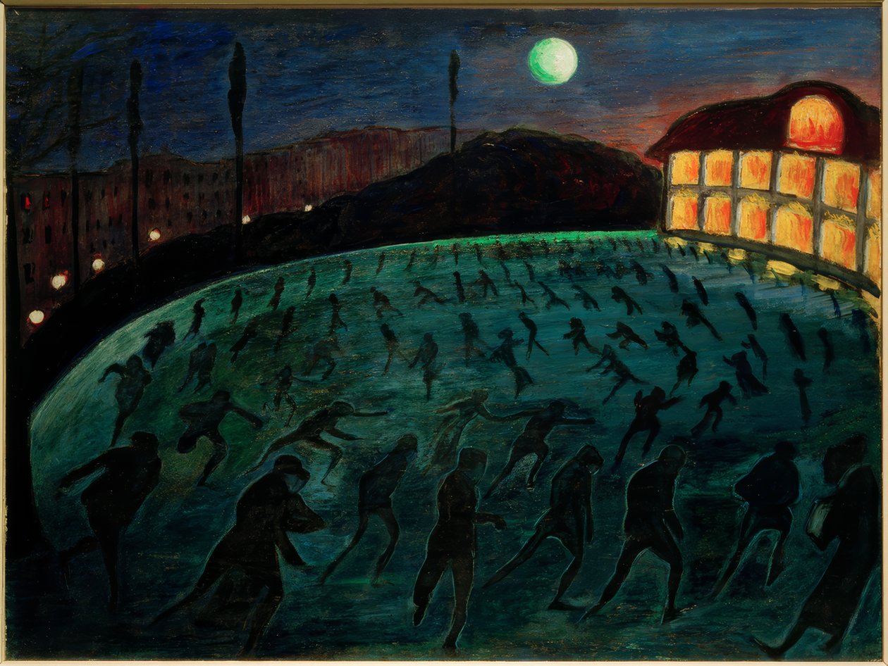 Schlittschuhläufer von Marianne von Werefkin