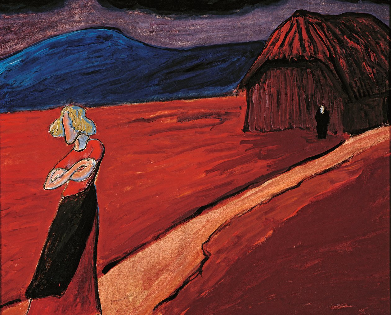 Tragische Stimmung, 1910 von Marianne von Werefkin