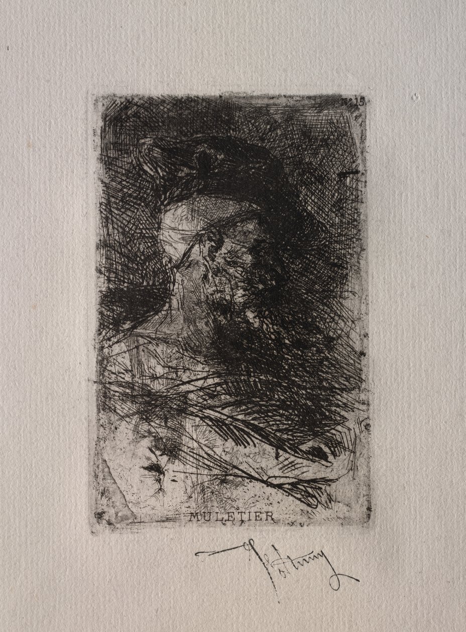 Maultiertreiber von Mariano Fortuny y Marsal