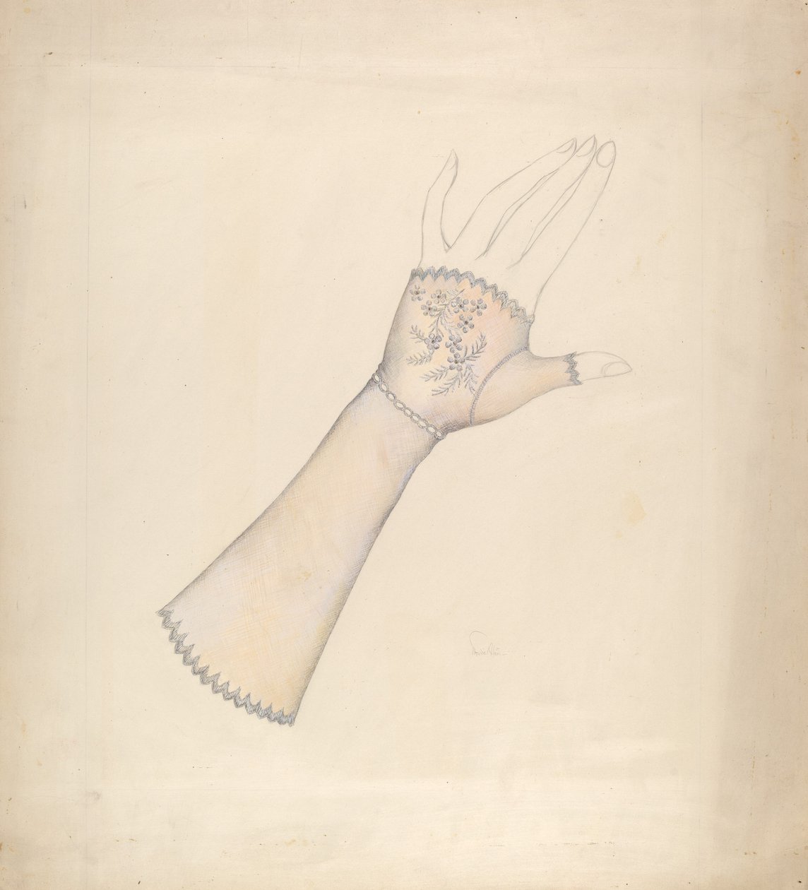 Mitt, ca. 1938 von Marie Alain