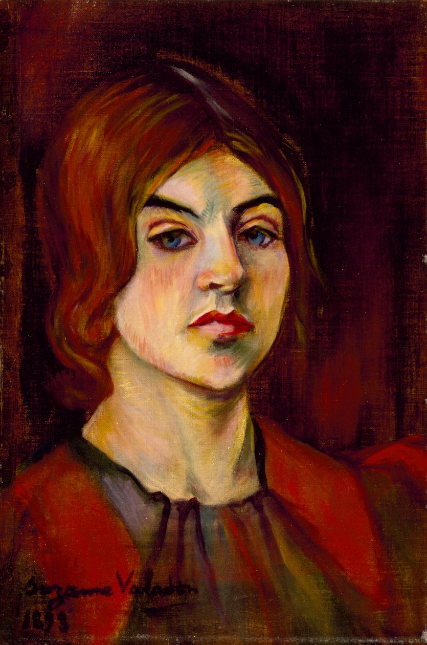 Selbstporträt, 1898 von Marie Clementine (Suzanne) Valadon