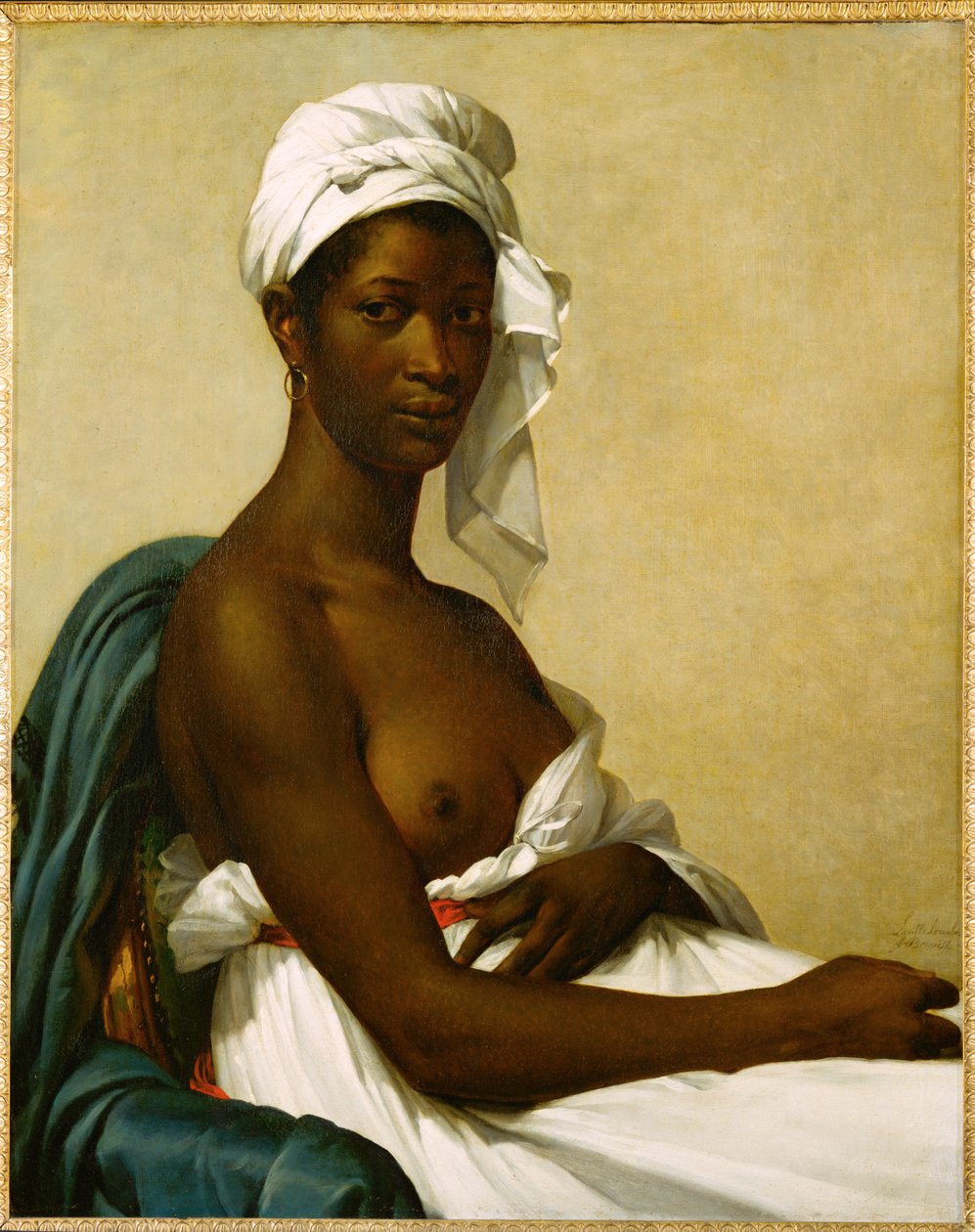 Porträt einer Negerin von Marie Guilhelmine Benoist