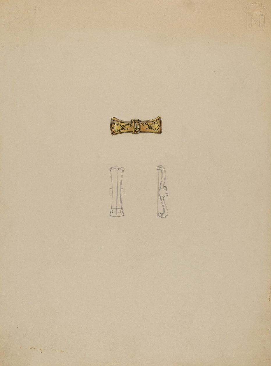 Brosche, ca. 1936 von Marie Mitchell