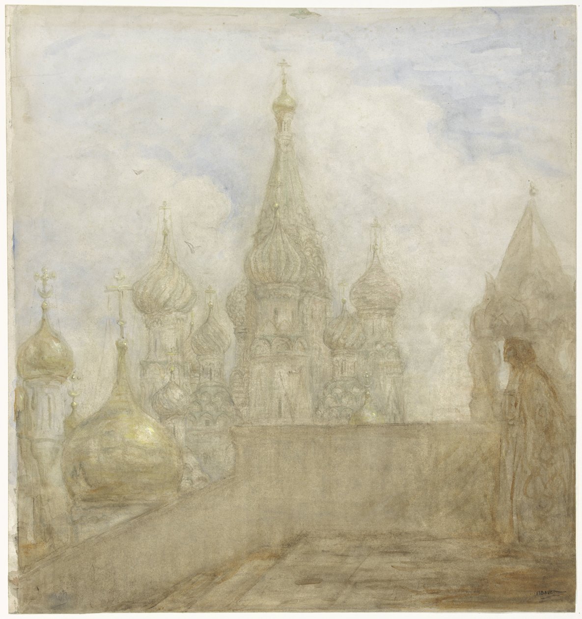 Die St. Basiliuskathedrale in Moskau von Marius Bauer