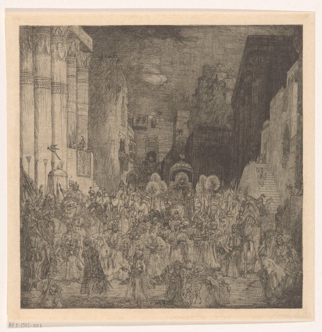 Königin von Saba in Jerusalem von Marius Bauer