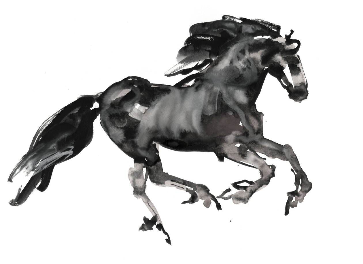 Galopp, 2015 von Mark Adlington