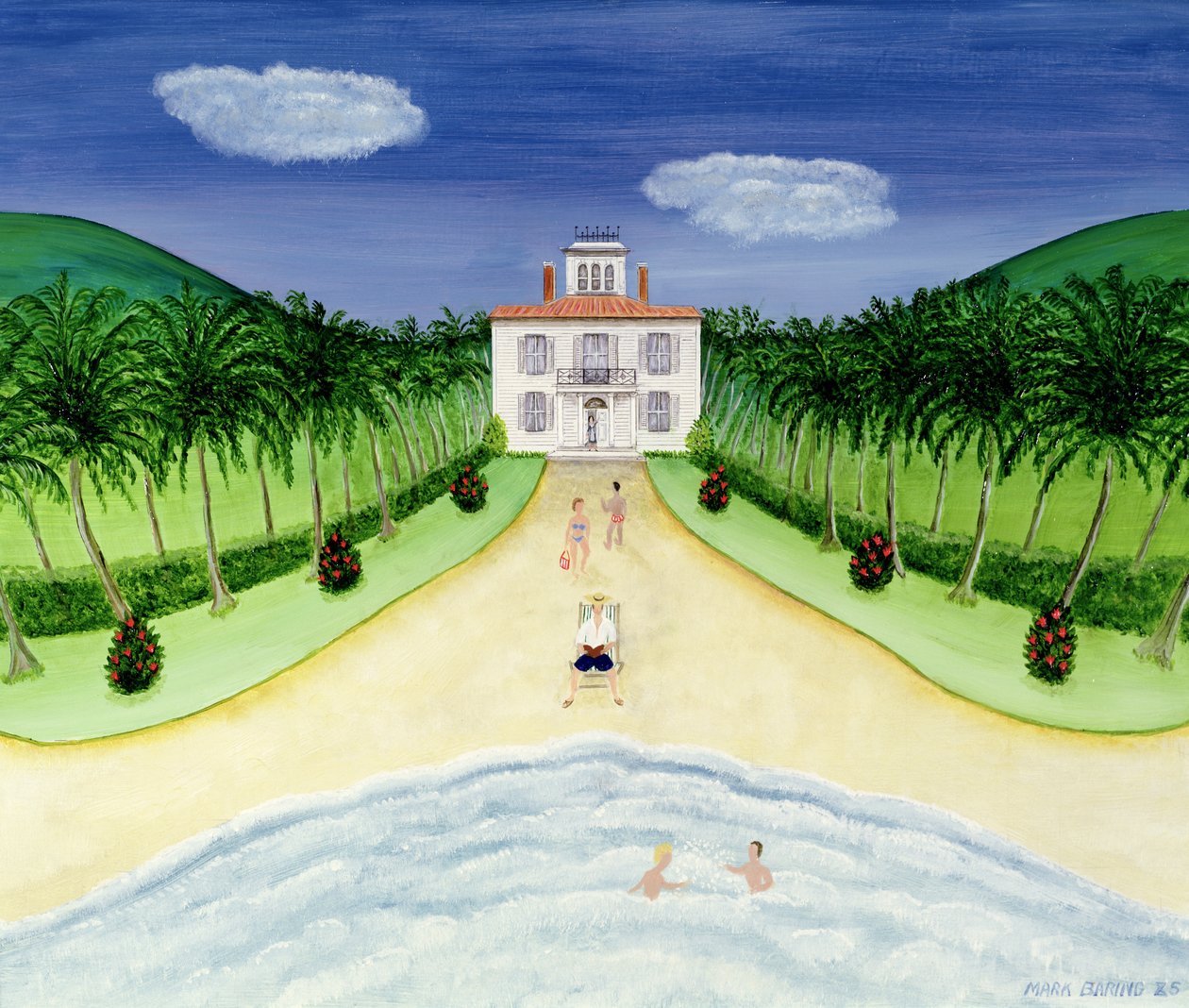 Privatstrand von Mark Baring