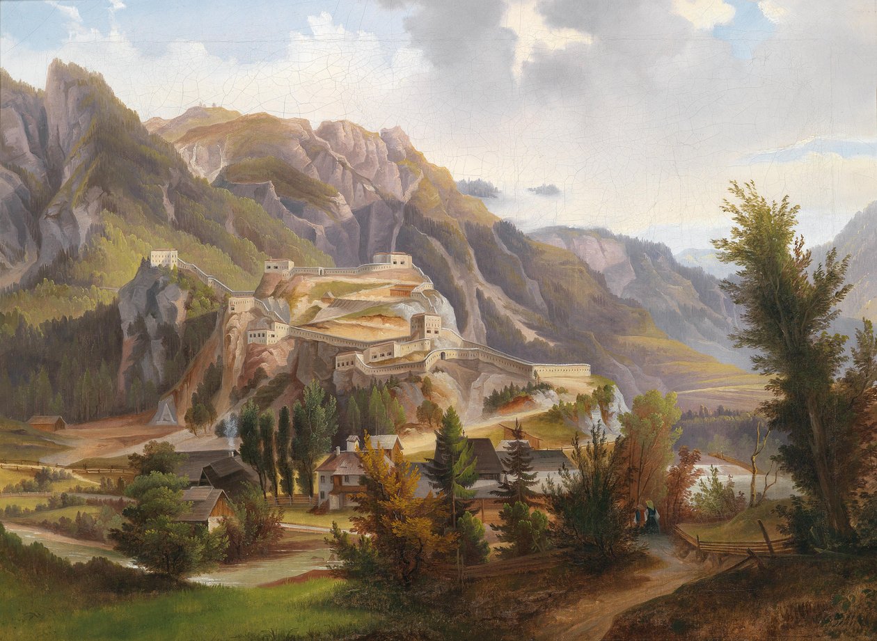Ansicht von Malborghetto von Marko Pernhart
