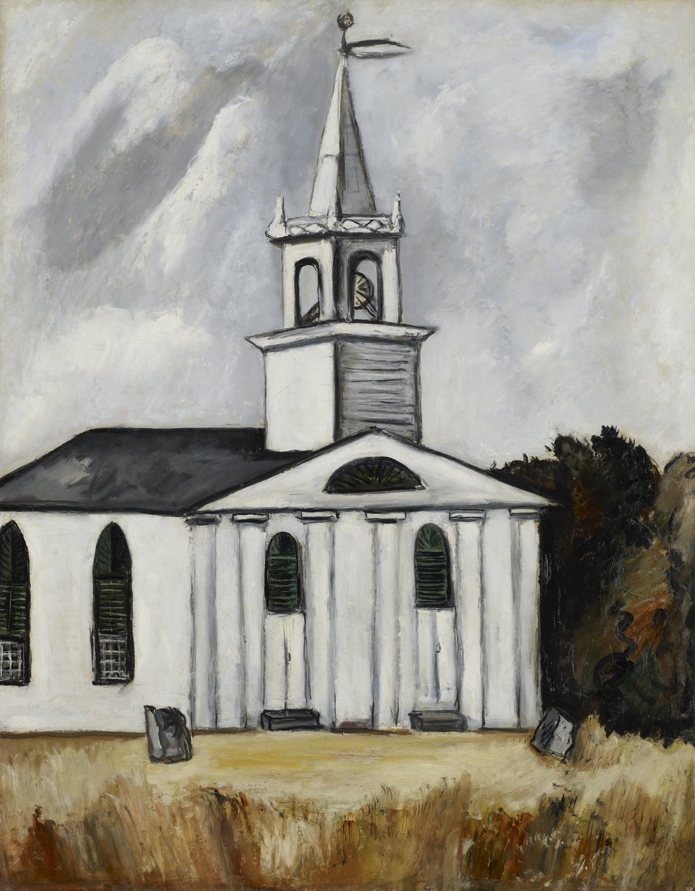 Kirche in Head Tide #2 von Marsden Hartley