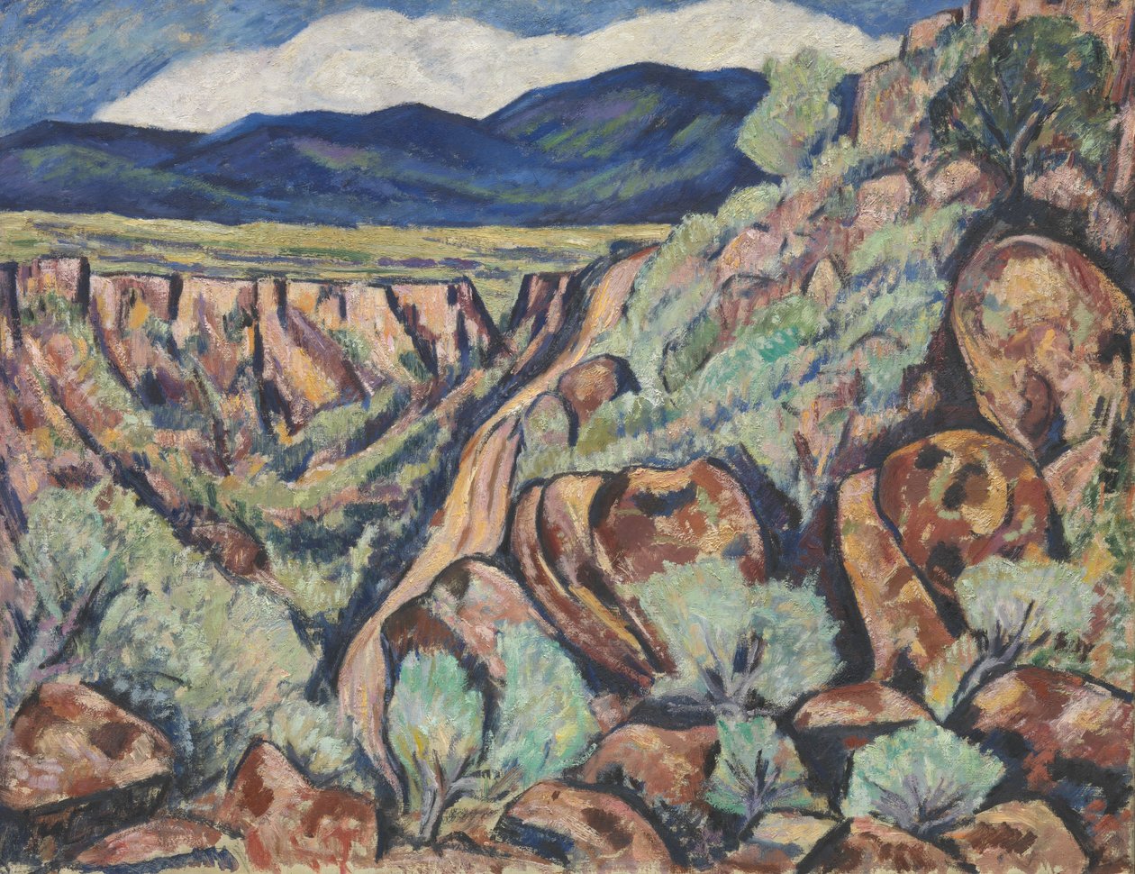 Landschaft, New Mexico, 1919-20 von Marsden Hartley