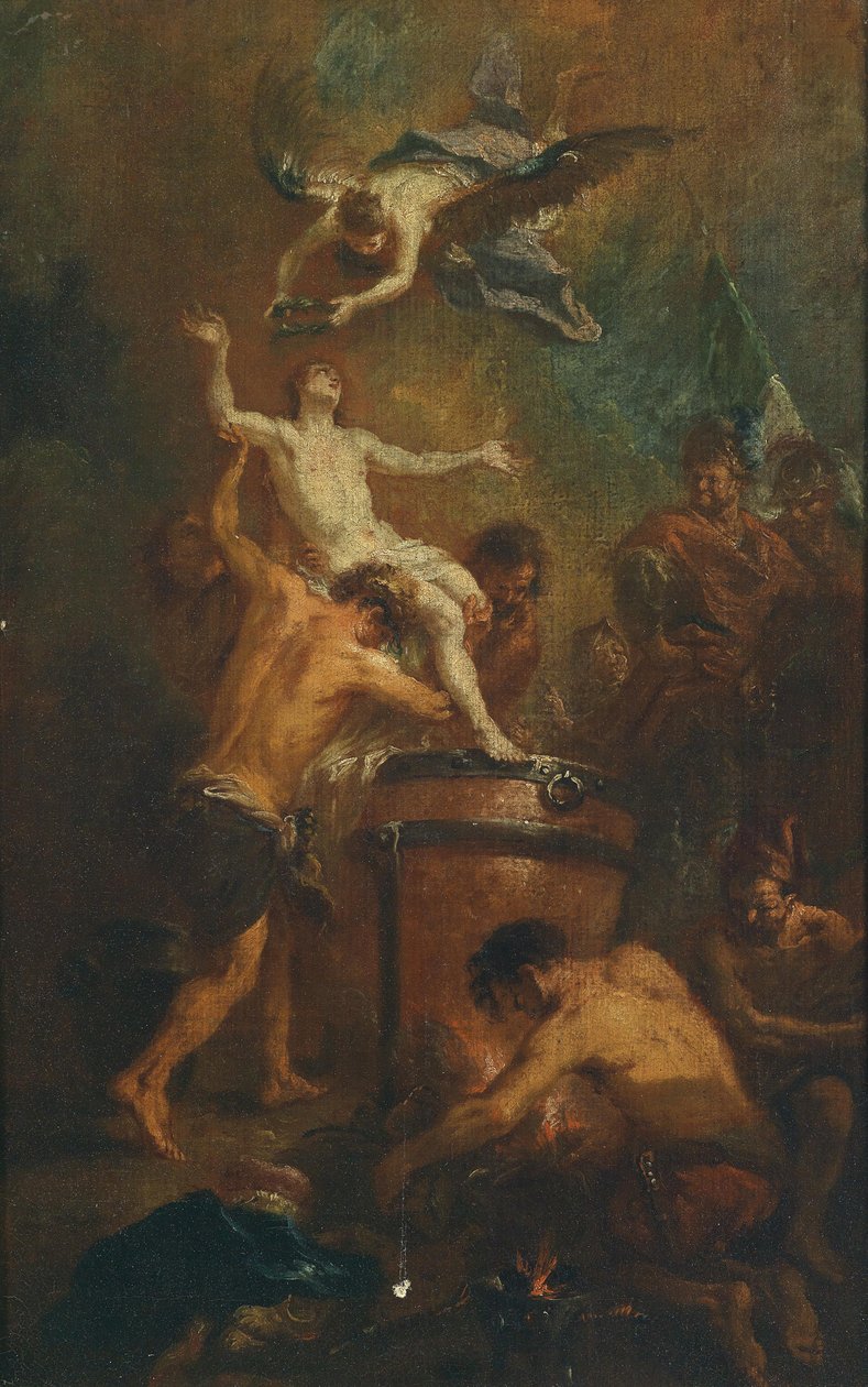 Das Martyrium des heiligen Vitus von Martin Johann Schmidt