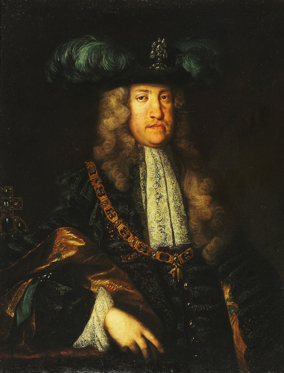 Porträt Kaiser Karl VI. von Martin II Mytens or Meytens