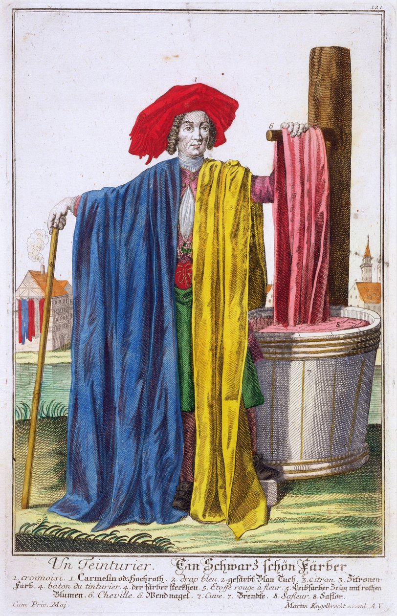 Ein Färber von Martin Engelbrecht