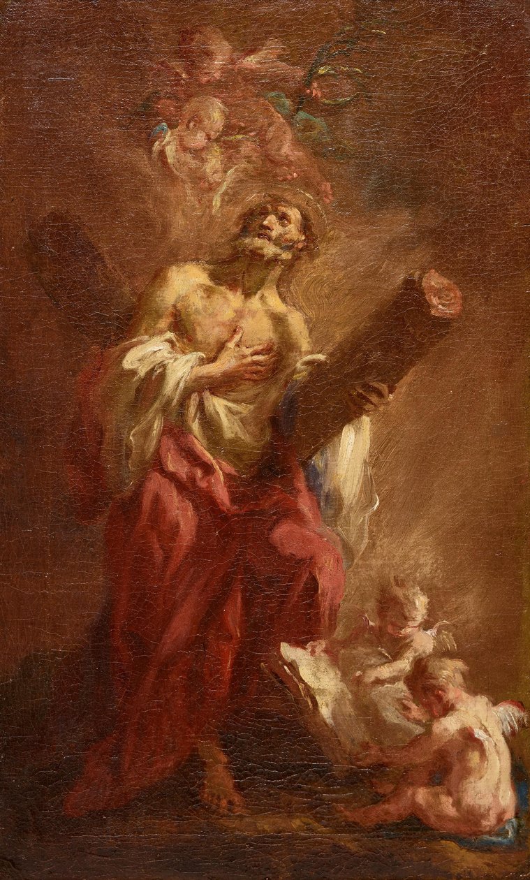 Der Apostel Andreas von Martin Johann Schmidt
