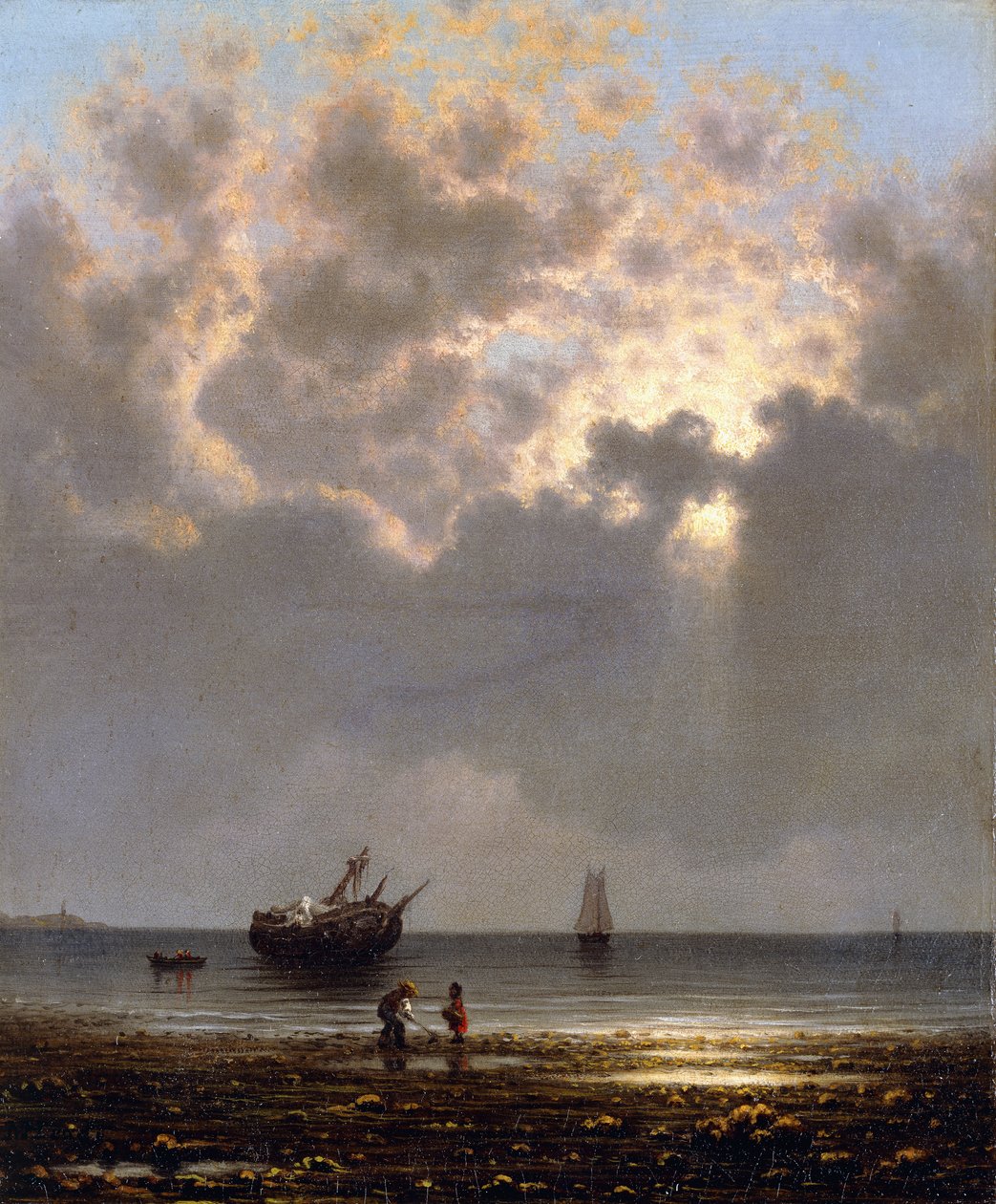 Sonne bricht durch die Wolken von Martin Johnson Heade