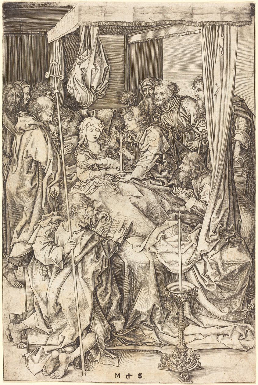 Tod der Jungfrau von Martin Schongauer