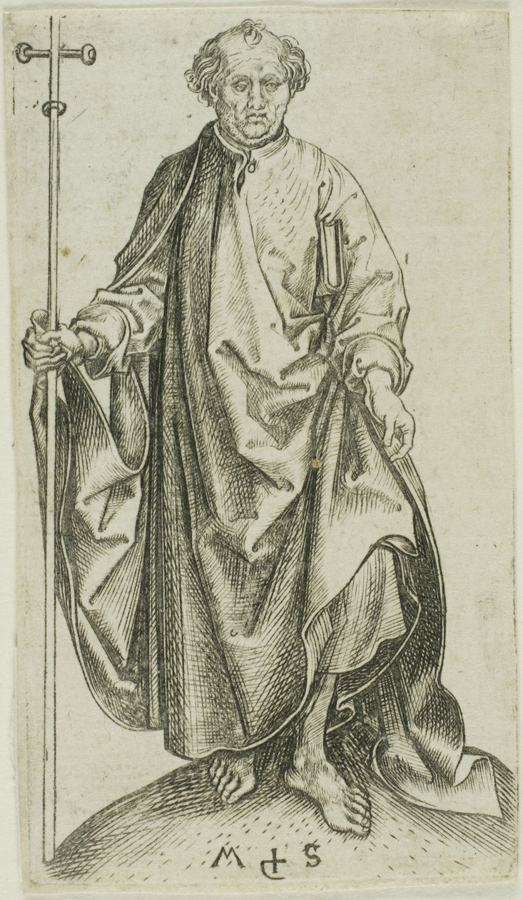 St. Philippus, aus Apostel von Martin Schongauer
