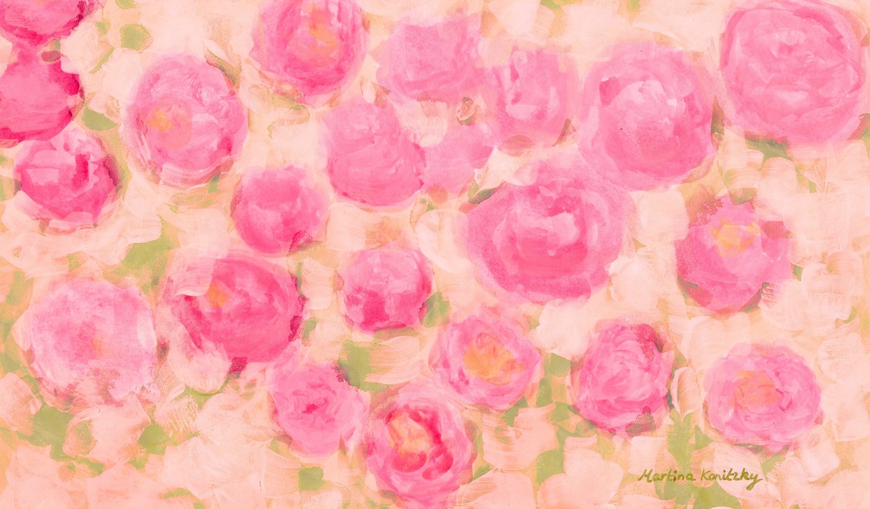 Rosenblüten von Martina Konitzky