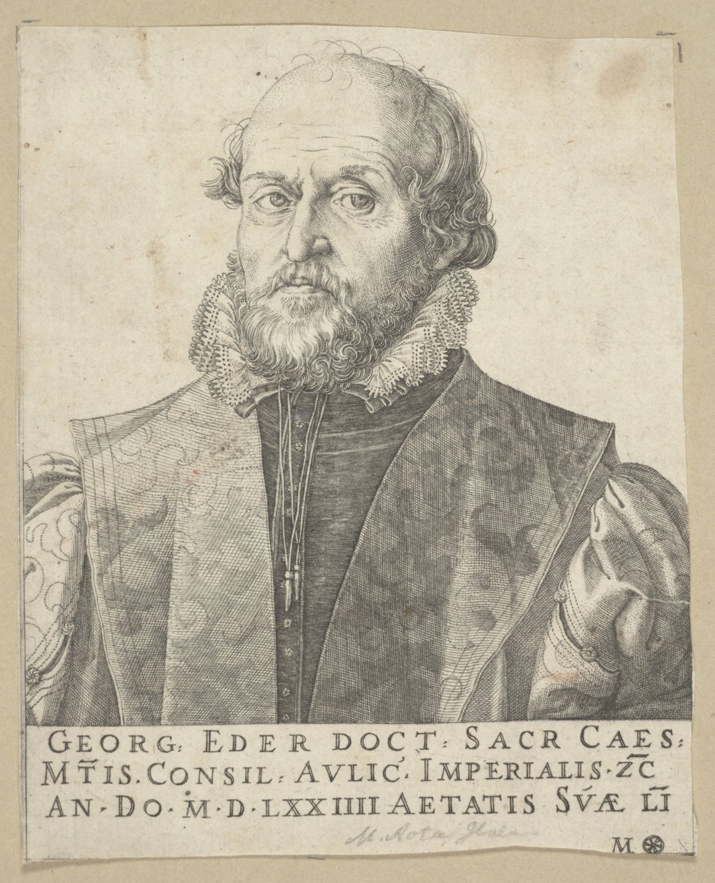 Porträt von Georg Eder von Martino Rota