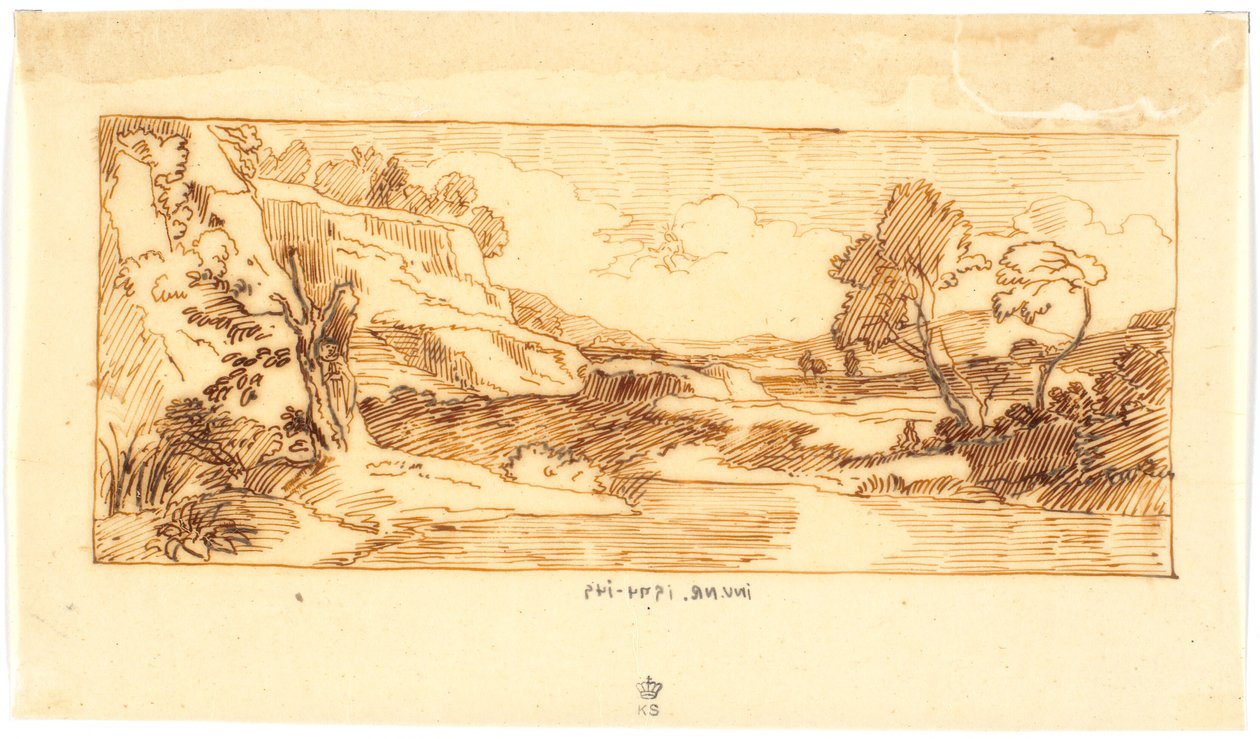 Landschaft von Martinus Rørbye