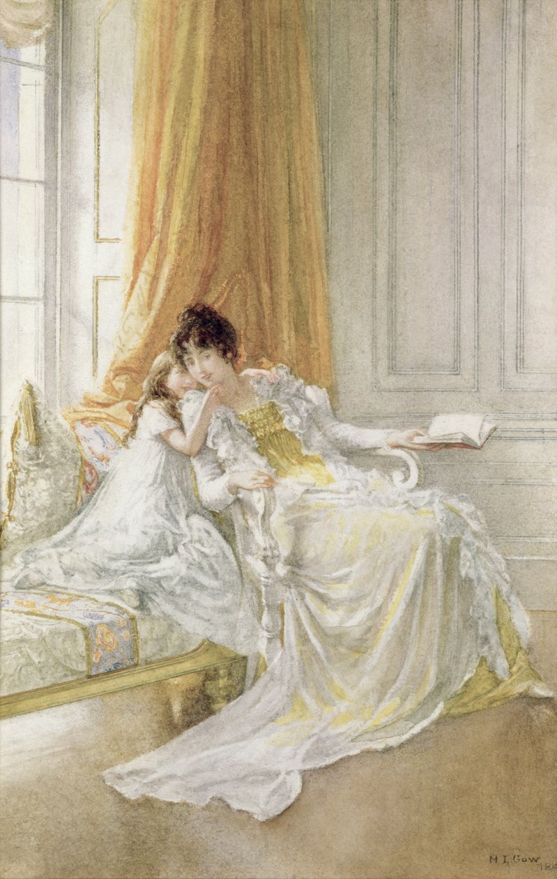 Mutter und Kind, 1864 von Mary L. Gow