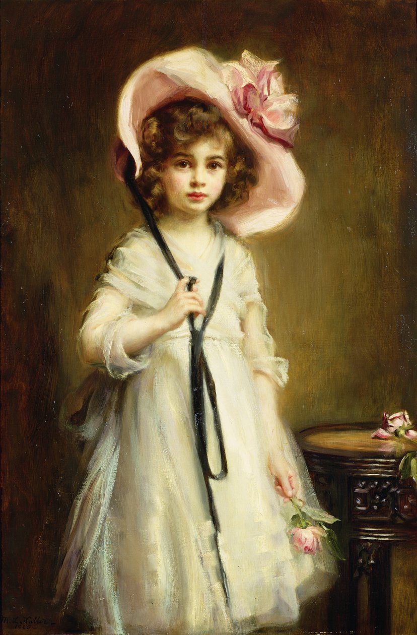 Porträt von Nancy Tooth, 1905 von Mary Lemon Waller