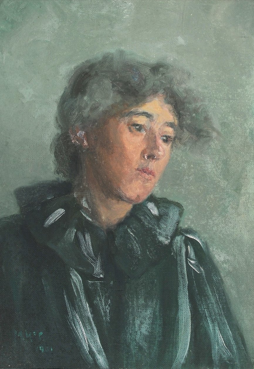 Porträt von Emily Bottomley, 1901 von Mary McCrossan