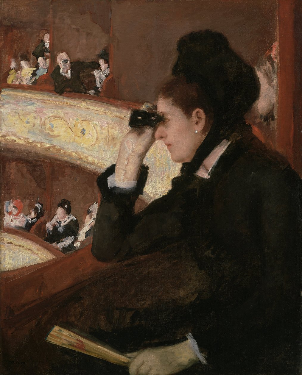 In der Loge von Mary Cassatt