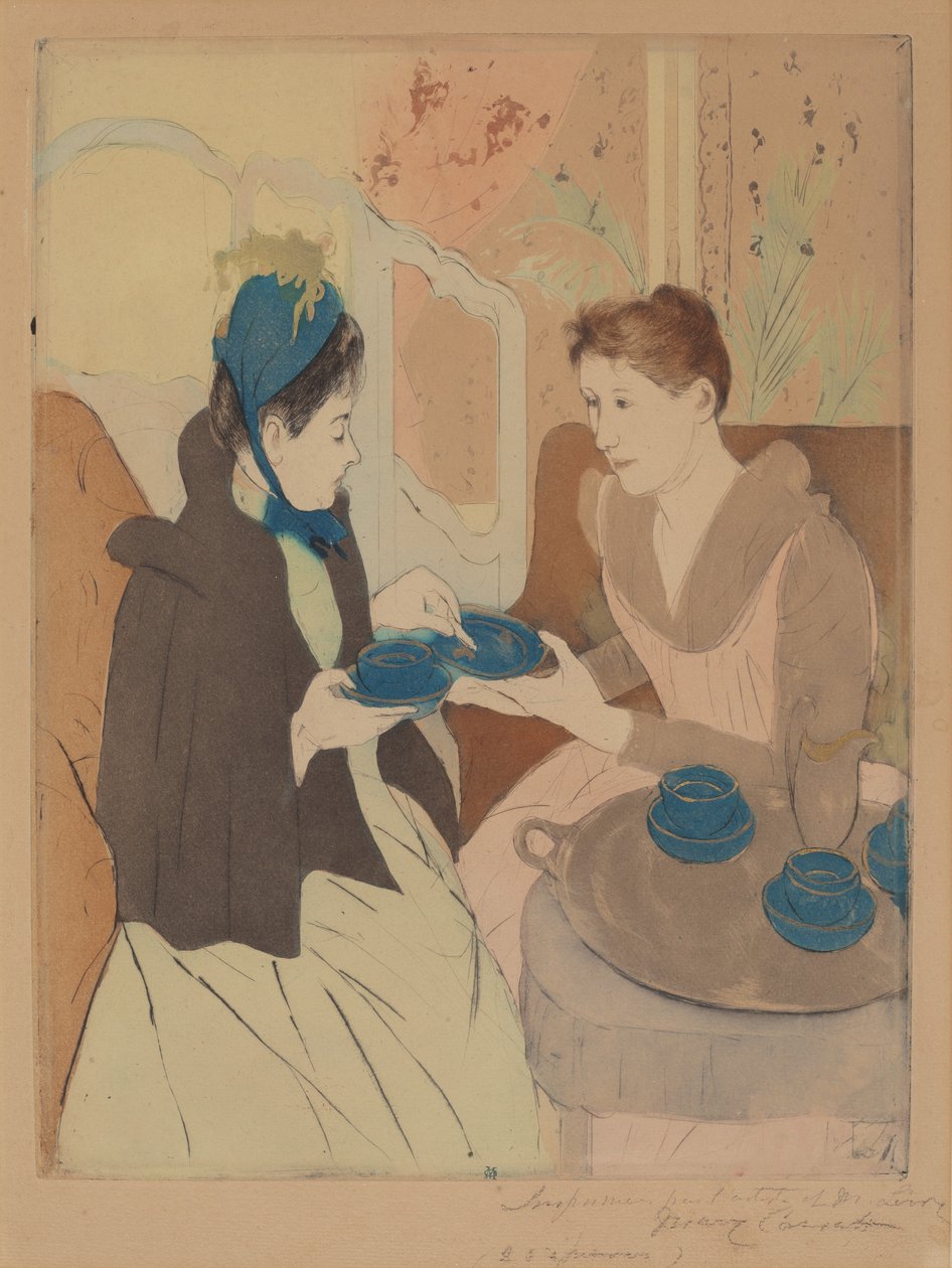 Nachmittagstee-Party von Mary Cassatt