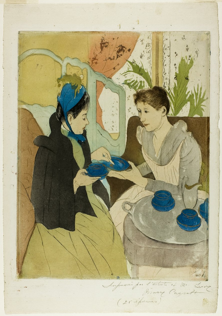 Nachmittagstee-Party von Mary Cassatt