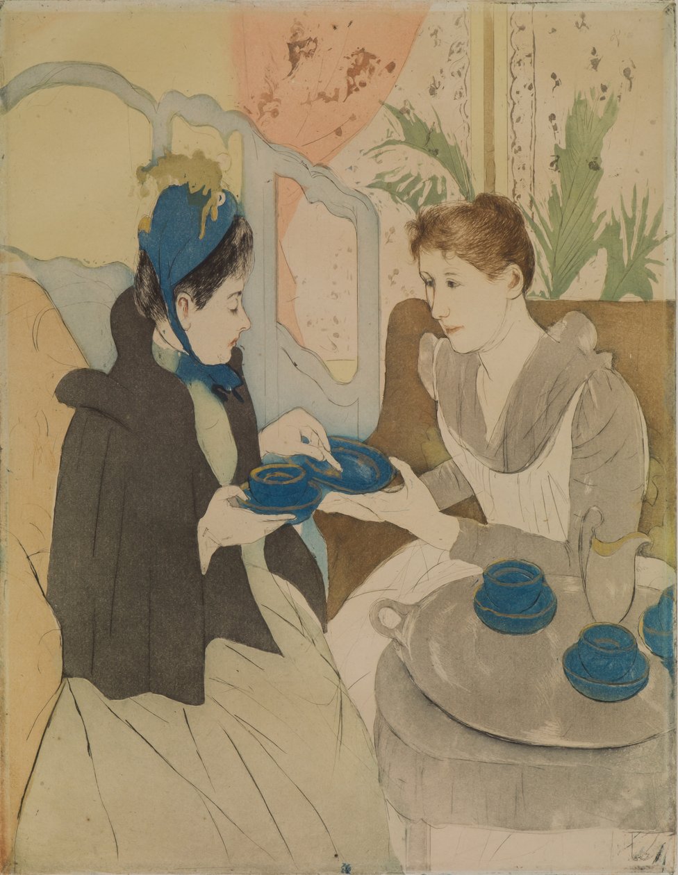Nachmittagstee-Party von Mary Cassatt