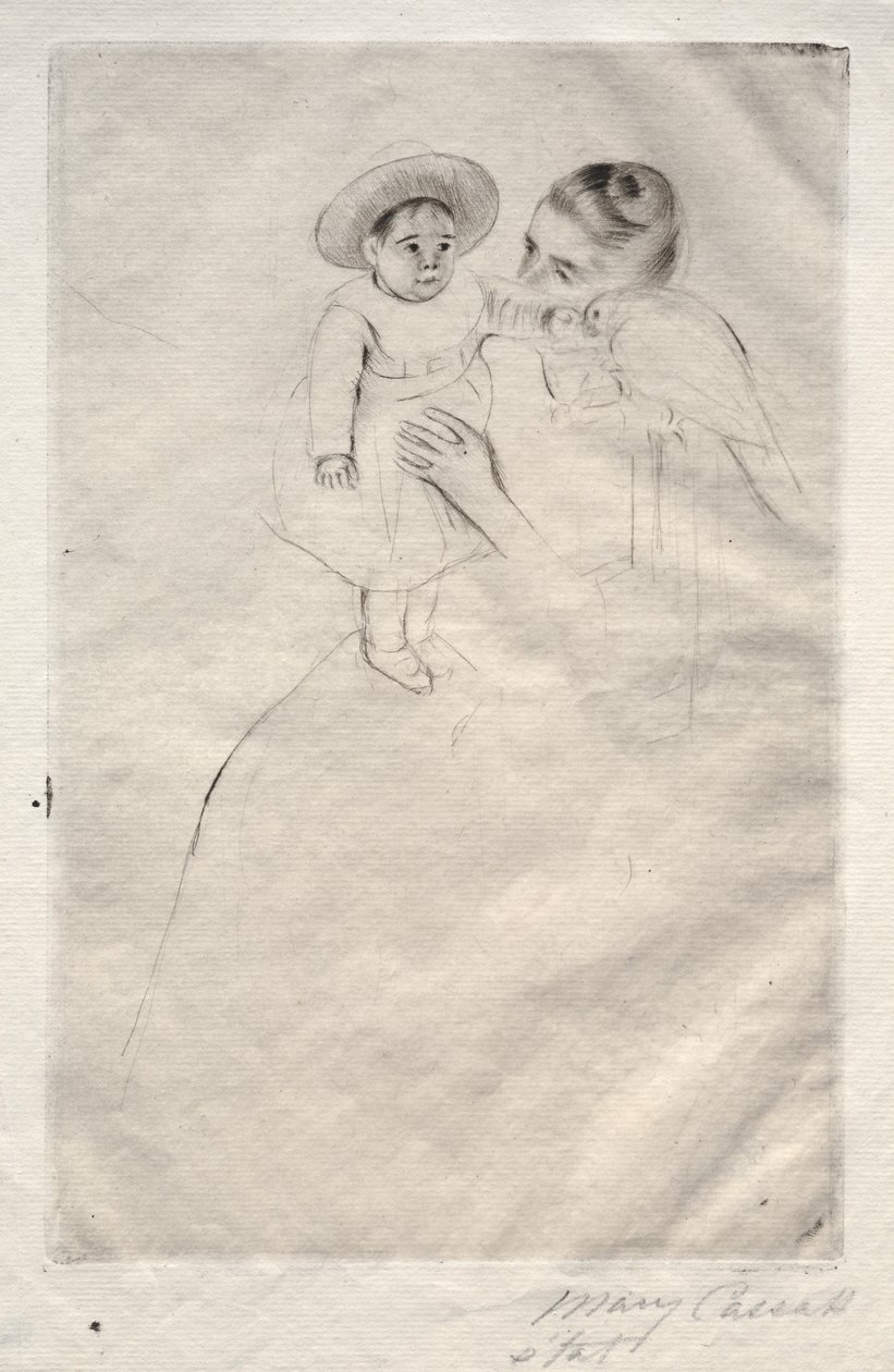 Hélène von Septeuil, um 1891 von Mary Cassatt
