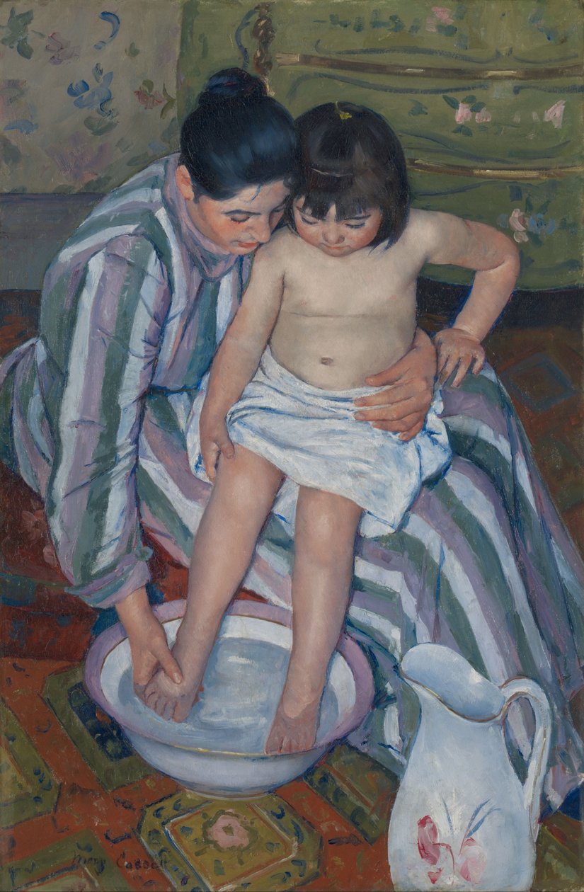 Das Bad des Kindes von Mary Cassatt