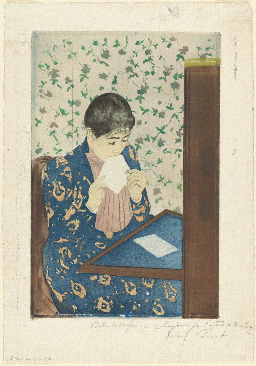 Der Brief von Mary Cassatt