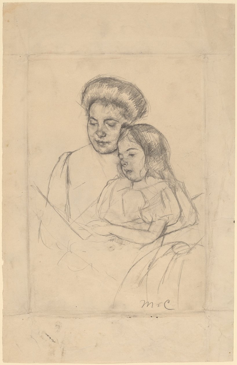 Das Bilderbuch Nr. 1, ca. 1901 von Mary Cassatt