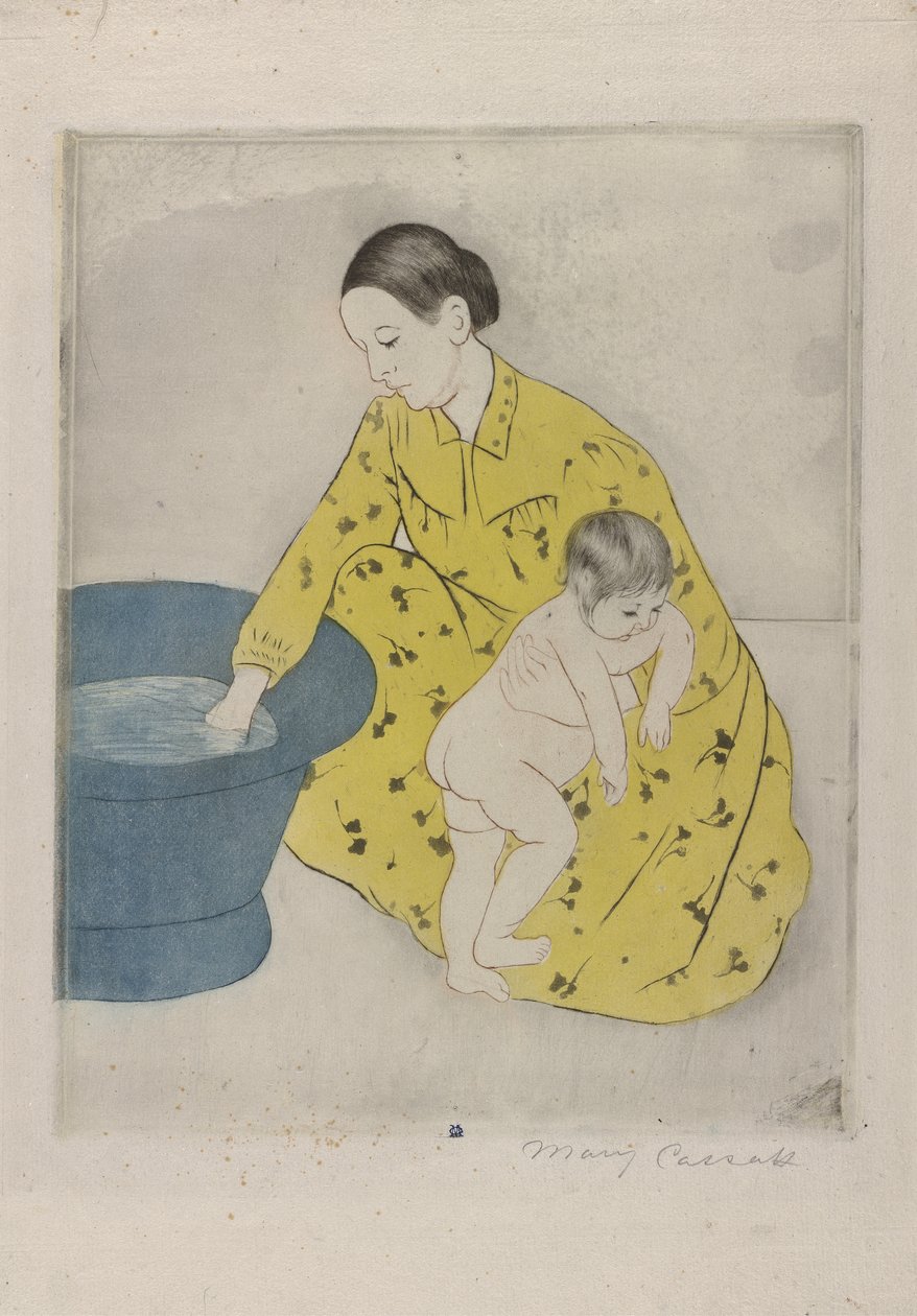 Das Bad, 1890-91 von Mary Cassatt
