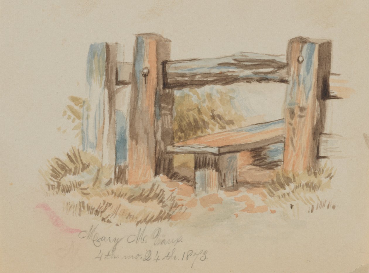 Ohne Titel, 1873 von Mary Vaux Walcott