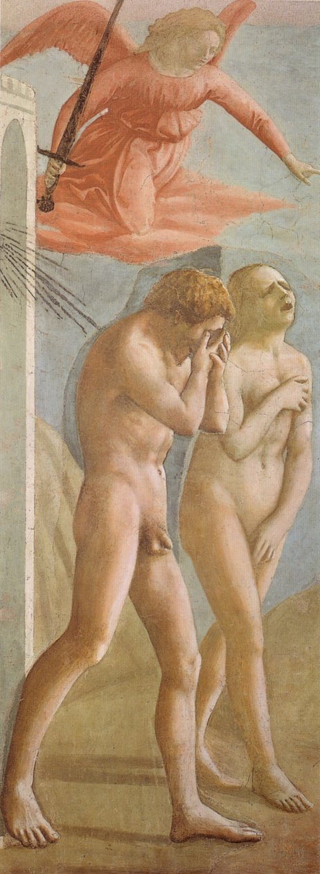 Vertreibung aus dem Garten Eden von Masaccio