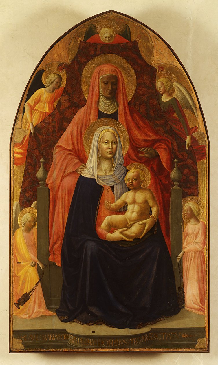 Heilige Anna Selbdritt von Masaccio