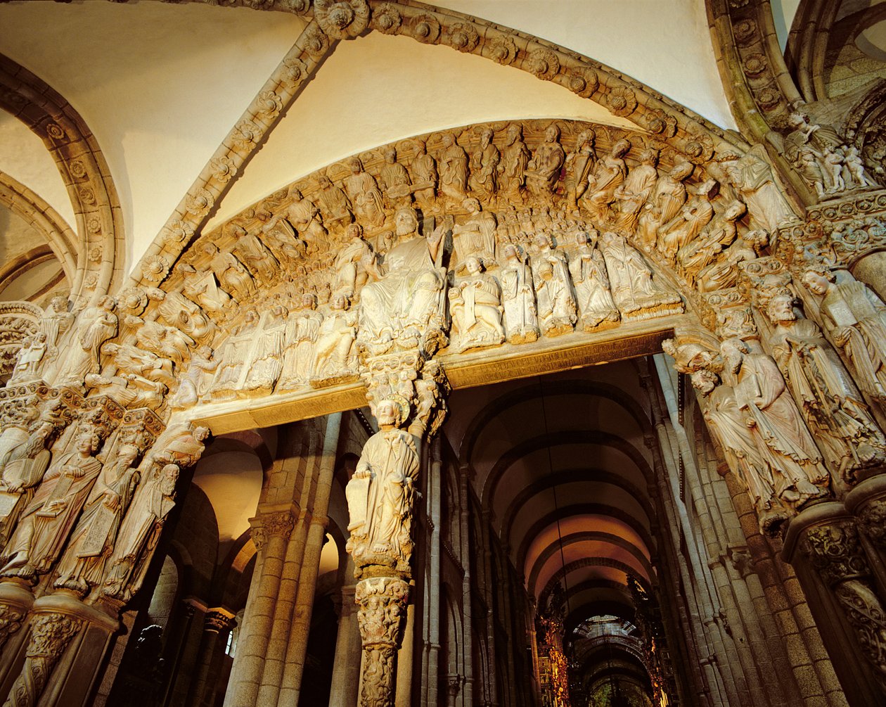 Das Portico de la Gloria von Master Mateo