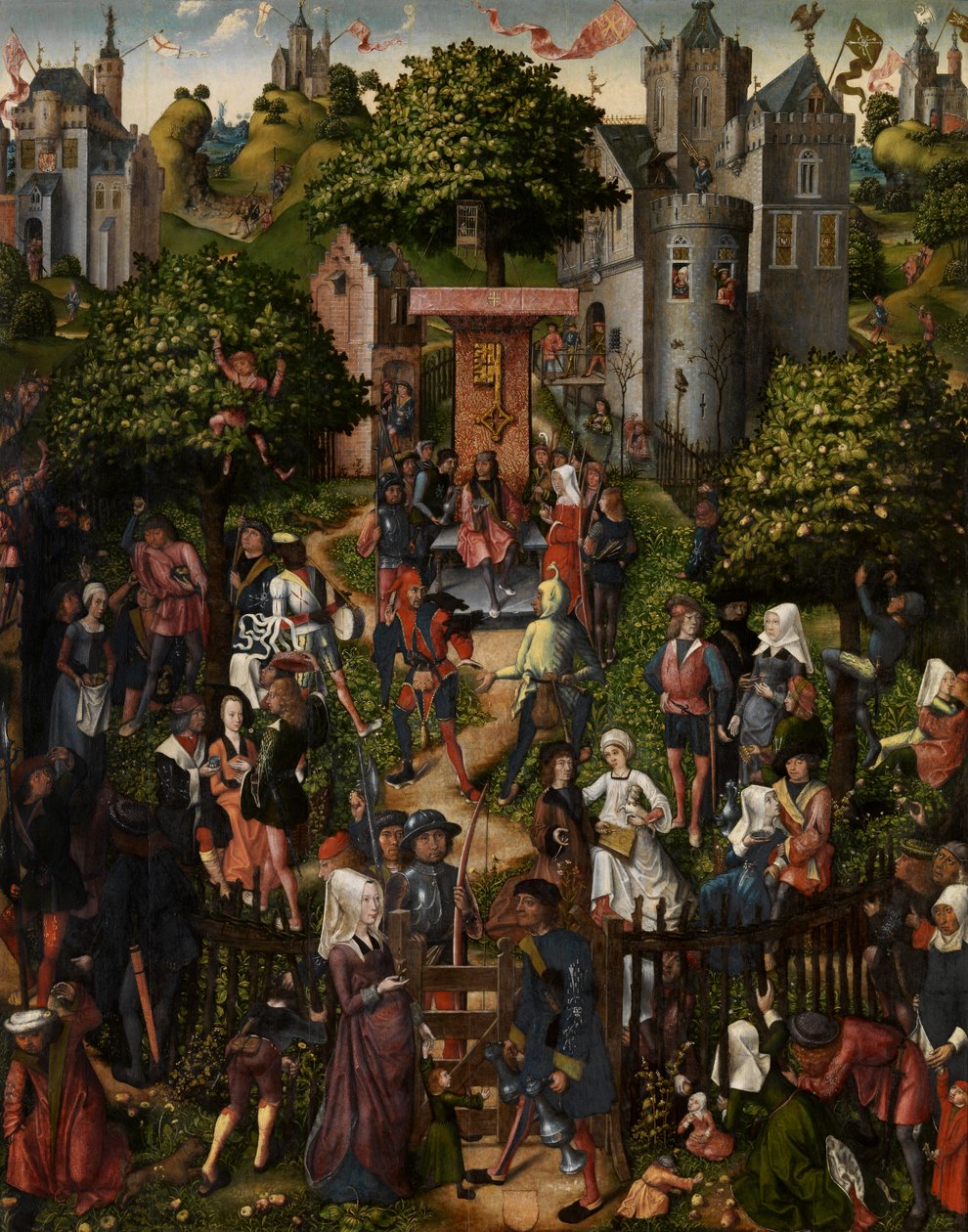 Fest der Bogenschützen von Master of Frankfurt
