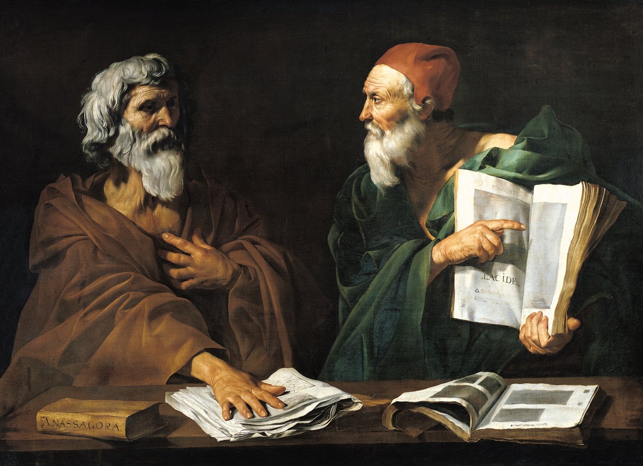 Die Philosophen von Master of the Judgment of Solomon