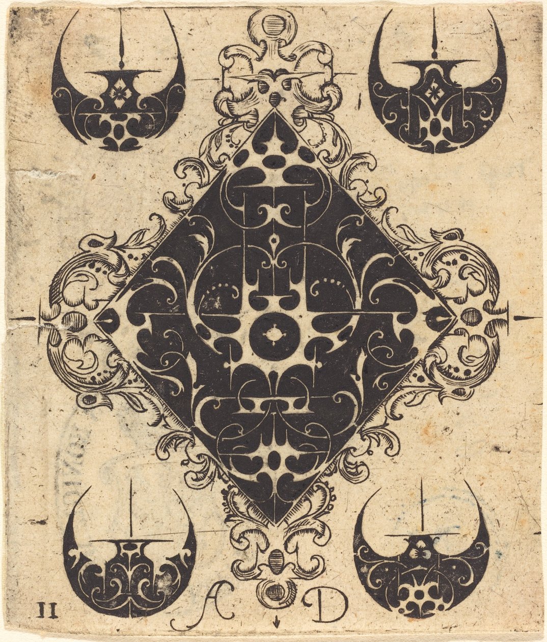 Ornament von Master AD
