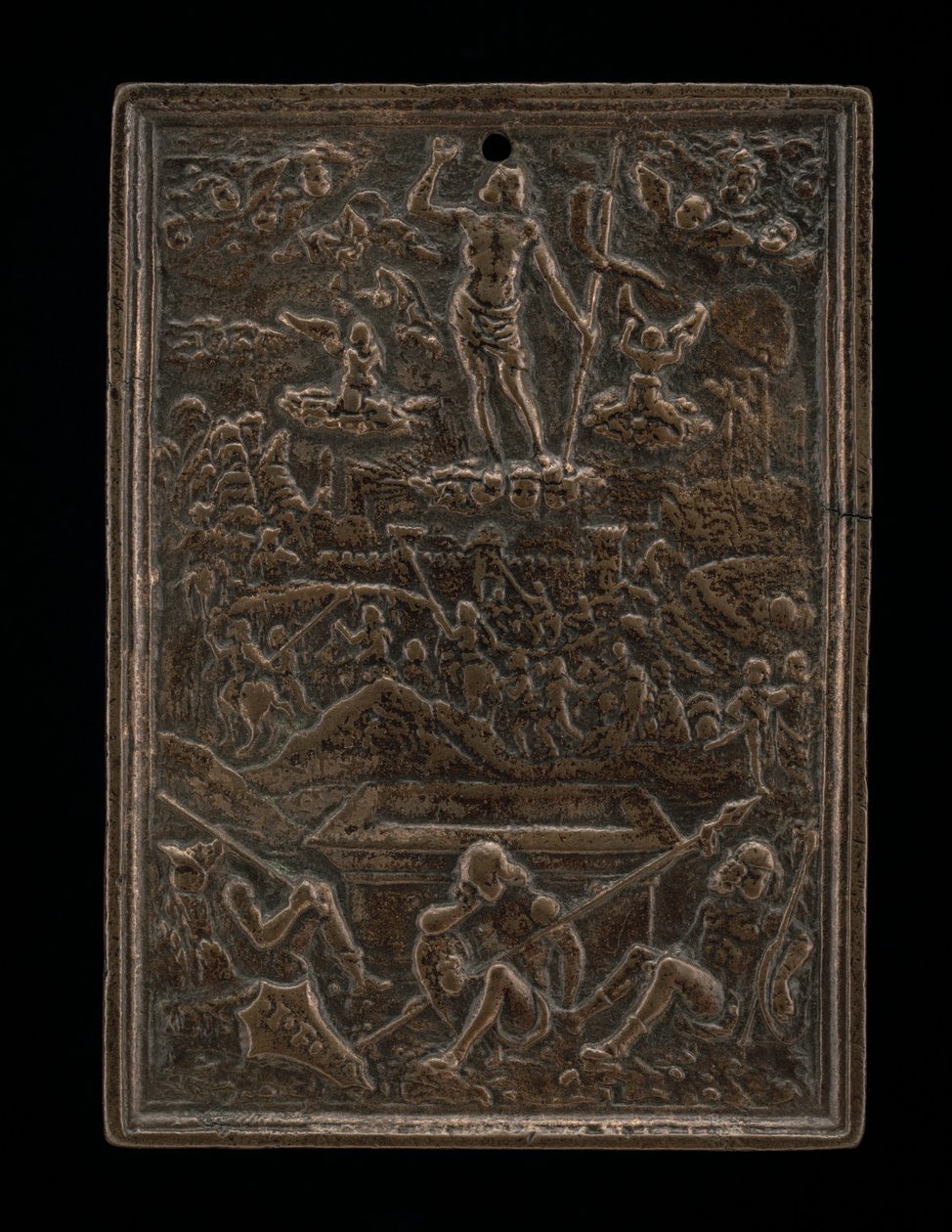 Die Auferstehung, ca. 1500 von Master I.F.P.