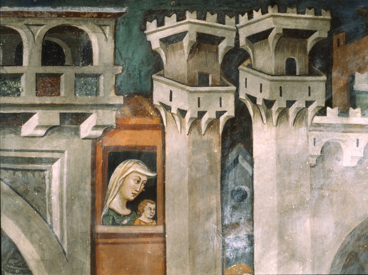 Einzug in Jerusalem von Master Trecentesco of Sacro Speco School