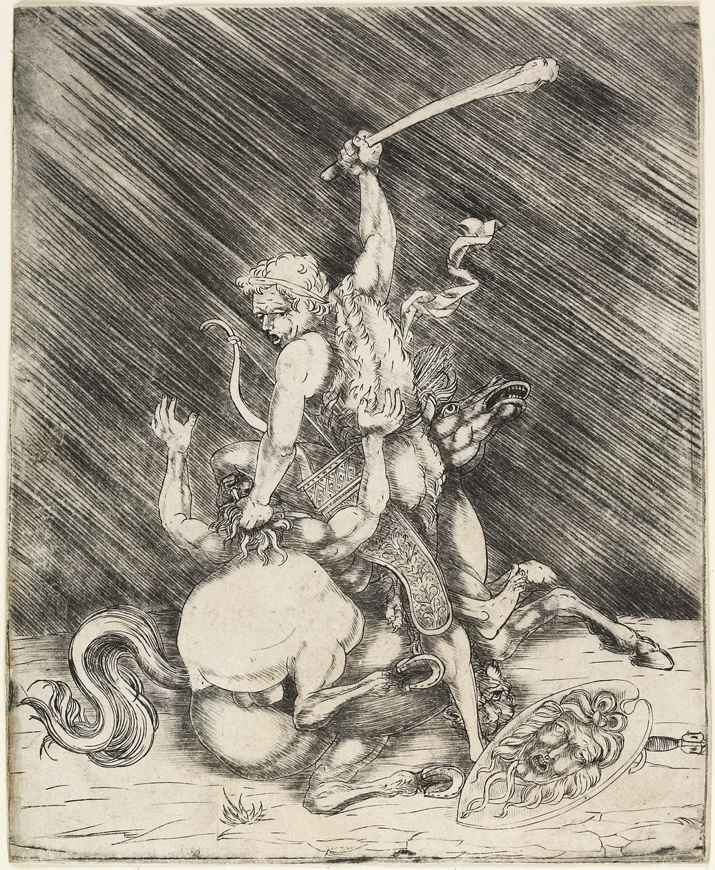 Herkules und Cacus von Master of 1515