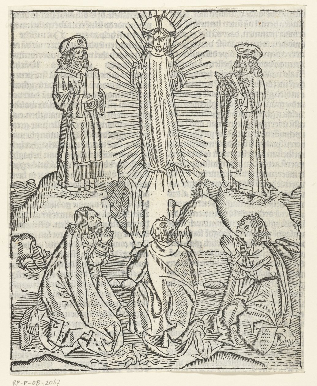 Die Verklärung Christi von Master of Delft (attributed to)