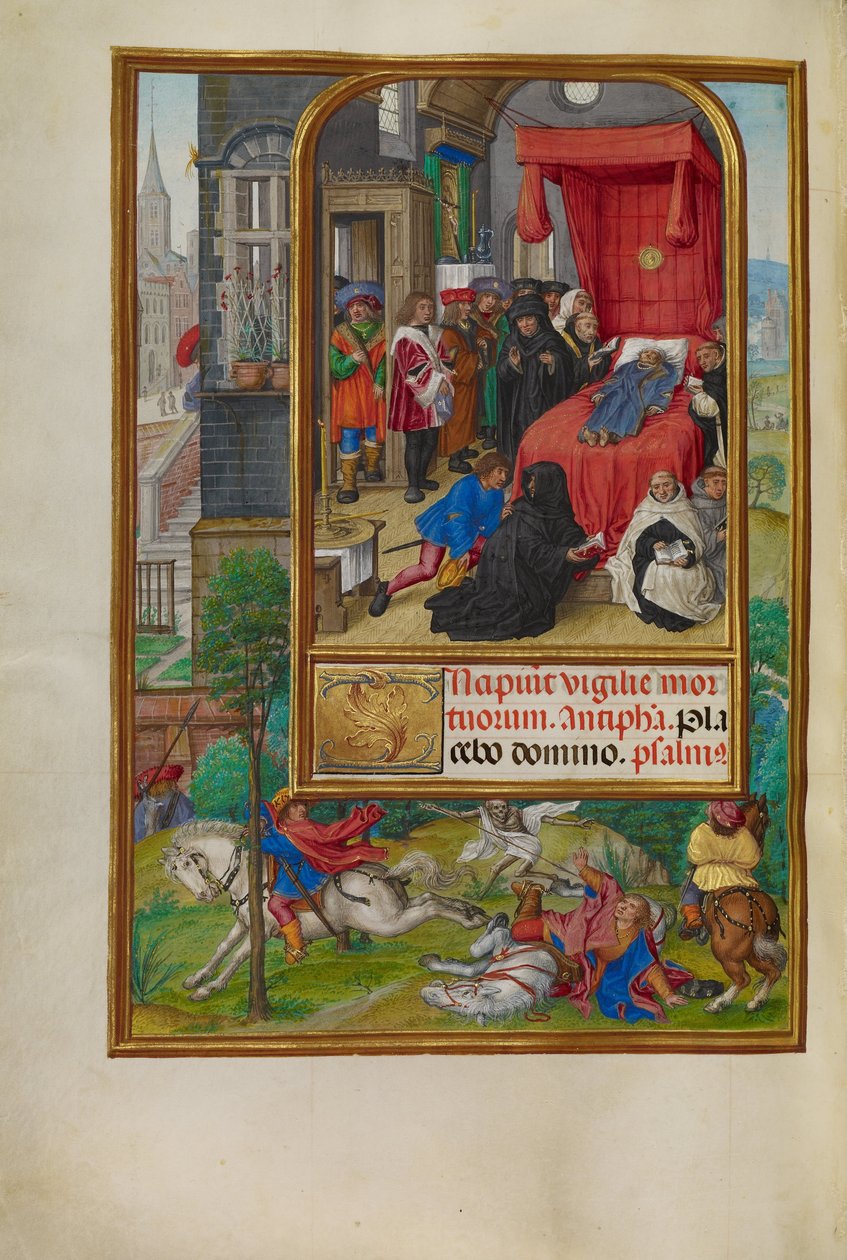 Sterbeszene von Master of James IV of Scotland